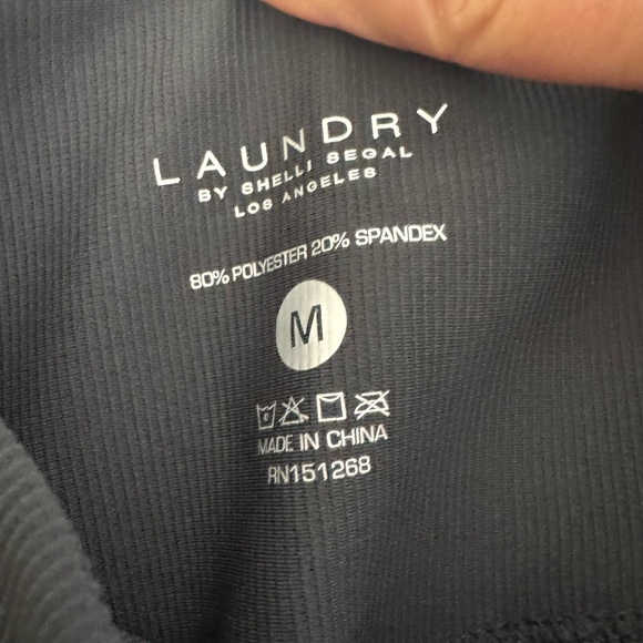 Laundry By Shelli Segal Black Leggings - Picture 5 of 7